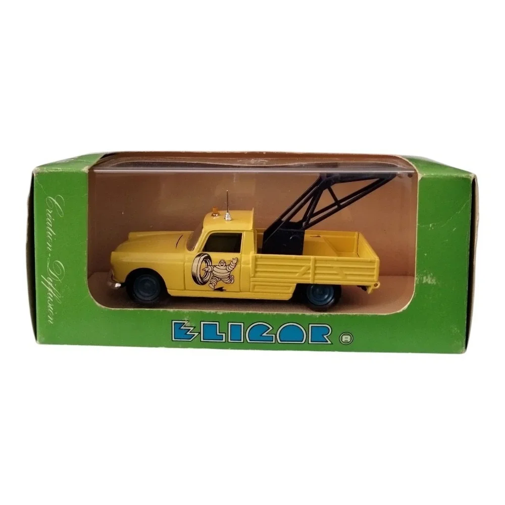 1169 Peugeot 404 Camionnette‎ 1964 Depanneu PTT Eligor France Miniature